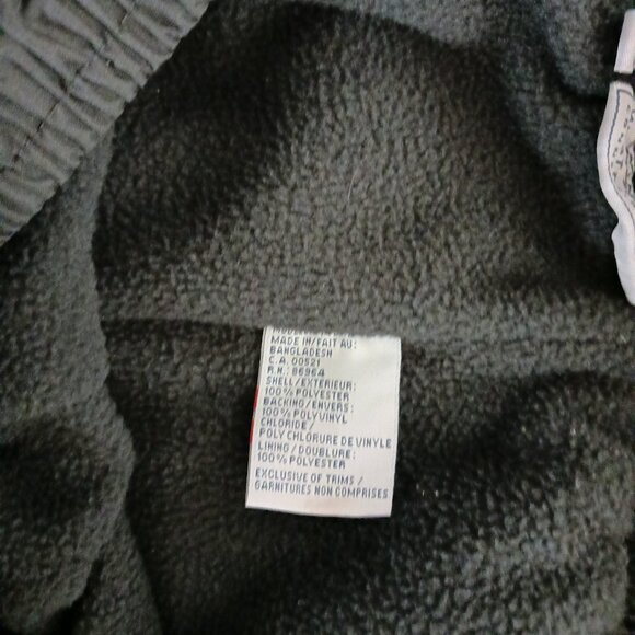 NWT Unisex West Coast Connection Cargo Snow Pants Lined Black Size Large - Picture 6 of 11